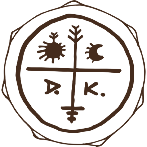 Dobos Krisztina leatherwork műhely lógója